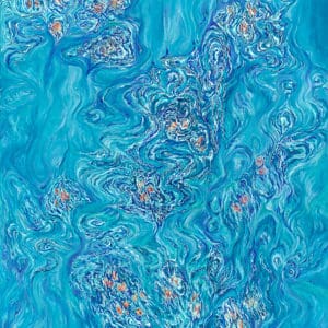 Painting Aqua Azzurro