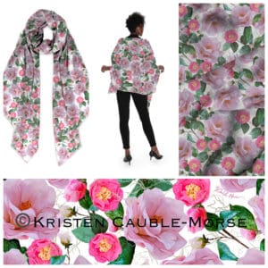 Pink Camellias WB-SM