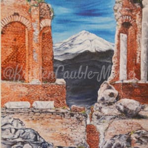 Painting - Taormina Sicilia, Italia